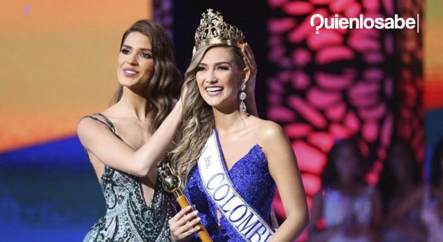 Señorita Colombia 2019-2020, María Fernanda Aristizábal.