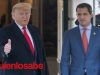 Trump recibe a Juan Guaidó en la Casa Blanca.