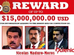 Maduro recompensa