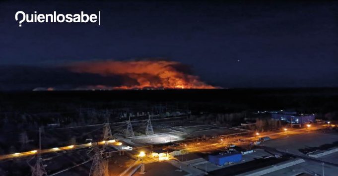 Chernobyl Incendio