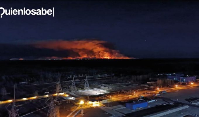 Chernobyl Incendio