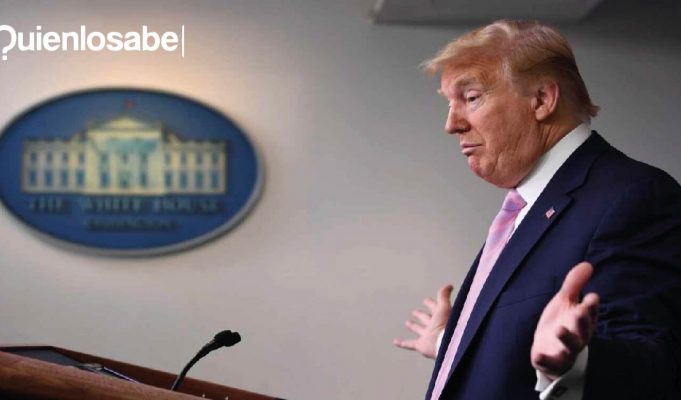 Donald Trump suspende los fondos a la OMS. Donald Trump OMS