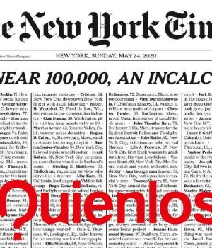 Análisis de la portada de hoy del New York Times. Portada New York Times