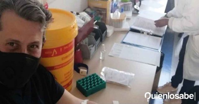 Argentino recibió vacuna Oxford