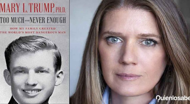 El libro de Mary Trump revela todo sobre su tío. Mary Tump libro
