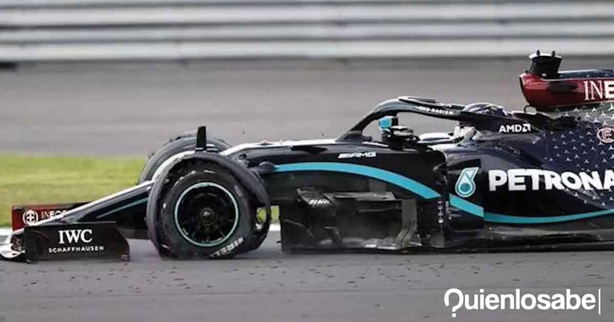 一级方程式赛车 汉密尔顿以爆胎赢得比赛 谁知道