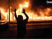 Wisconsin en llamas por protestas contra el racismo. Wisconsin