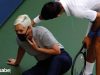 Djokovic descalificado del US Open por golpear a una juez accidentalmente. Djokovic