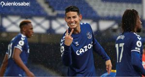 Real Madrid James Rodríguez Everton