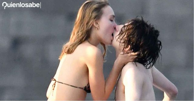 Timothée Chalamet Lily Rose Depp