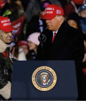 Lil Pump apoya a Tump