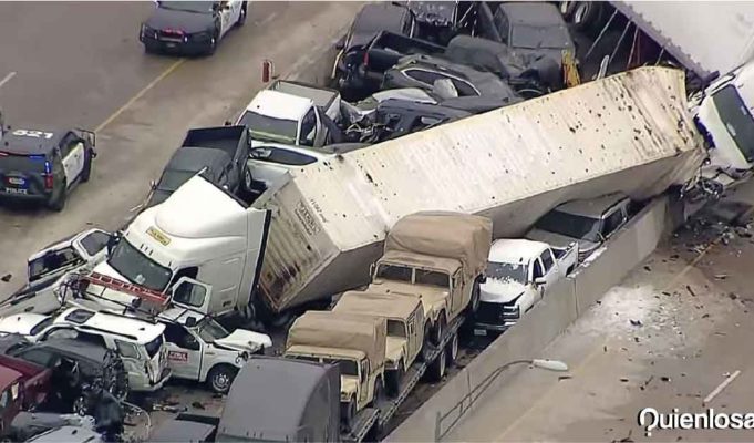 Choque en Texas