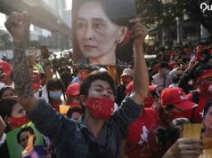 Protestas en Myanmar