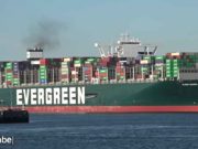 El buque encallado en el Canal del Suez tardaría semanas. Buque encallado en el Canal del Suez