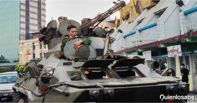 Protestas Myanmar
