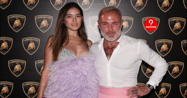 Gianluca Vacchi y Sharon Fonseca
