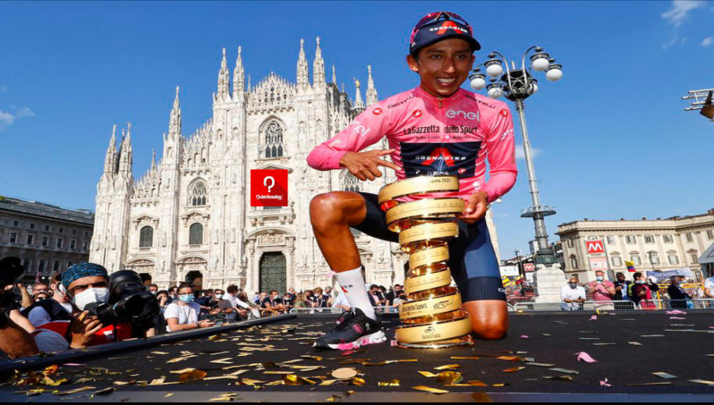 Egan Bernal (El Capo) gana el Giro de Italia. El capo egan