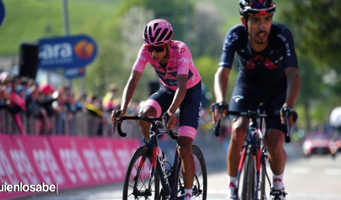 Daniel Martínez gregario de Egan Bernal