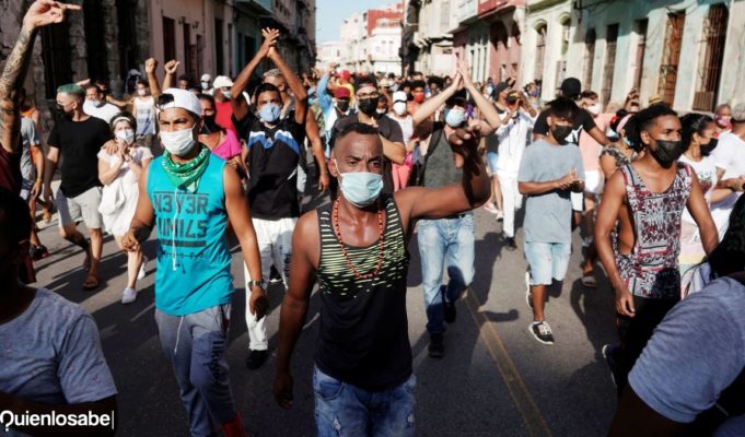 por qué hay protestas en Cuba