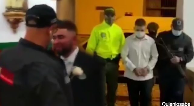 Cabecilla del Clan del Golfo es capturado durante su boda. Cabecilla clan del golfo boda