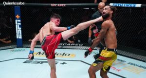 Ignacio Bahamondes patada UFC