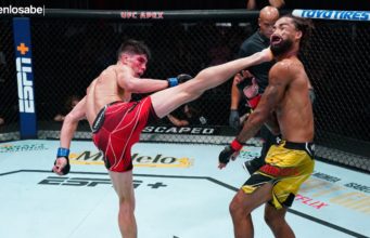 La increíble patada de Ignacio Bahamondes en la UFC. Ignacio Bahamondes patada UFC