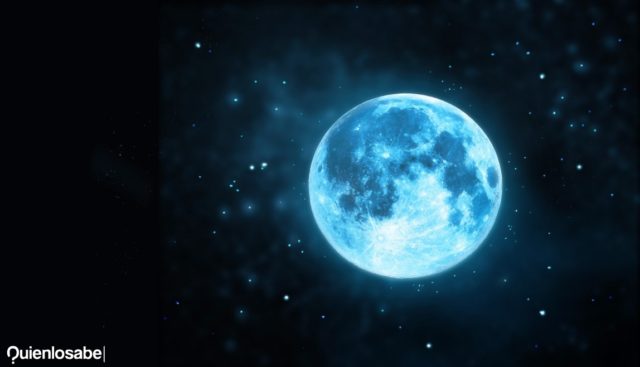 qué es la luna azul