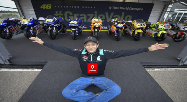 Valentino Rossi se retira hoy, ya es una leyenda. Valentino rossi