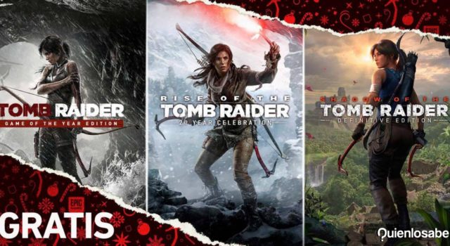 Epic Games: Tomb Raider gratis hasta el 6 de enero. Epic Games Tomb Raider gratis