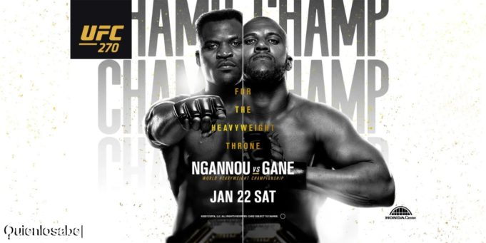 UFC 270 Ngannou vs Gane