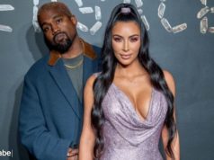 Kanye West y Kim Kardashian