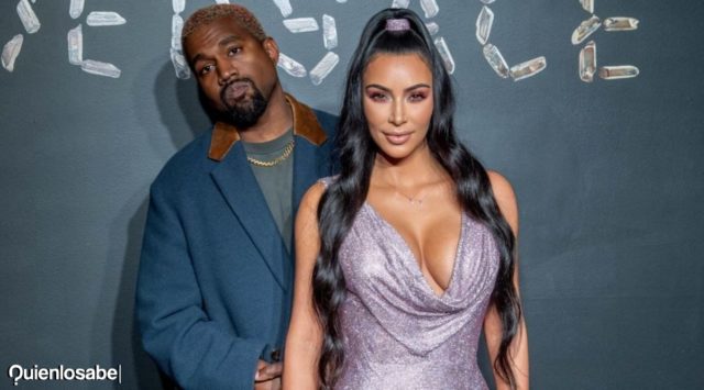 Kanye West y Kim Kardashian
