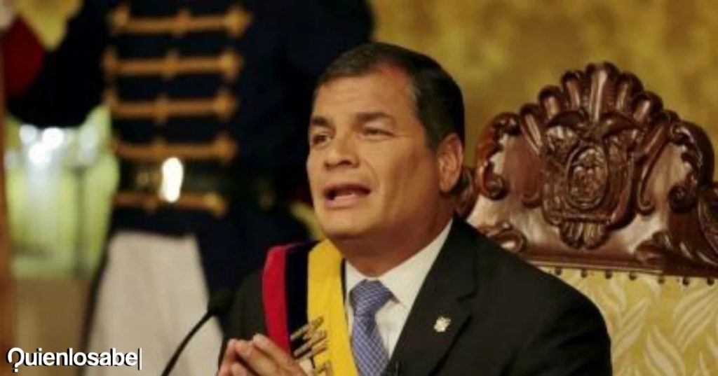 Rafael Correa es pedido en extradición