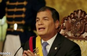 Rafael Correa ໄດ້ຖືກຮ້ອງຂໍໃຫ້ສົ່ງຕົວຂ້າມແດນ