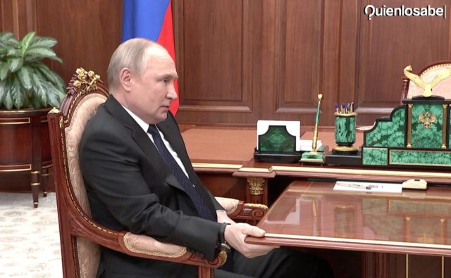 Vladimir Putin tiene párkinson