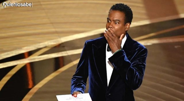 Chris Rock habla sobre la cachetada de Will Smith. Chris Rock habla sobre la cachetada