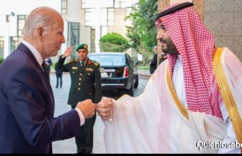 Mohamed bin Salmán visita Europa