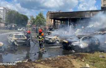 Rusia ataca el centro de Ucrania. Rusia ataca el centro de Ucrania