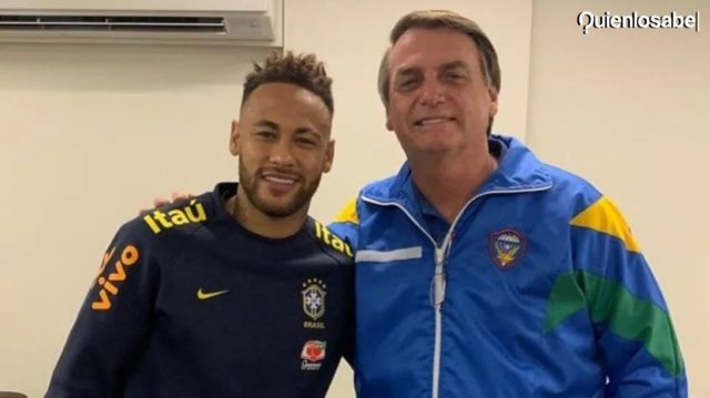 Neymar supports Bolsonaro