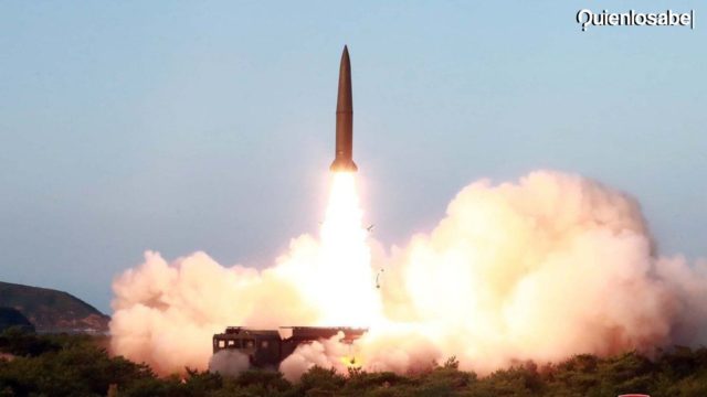 Pruebas de misiles en Corea del Norte