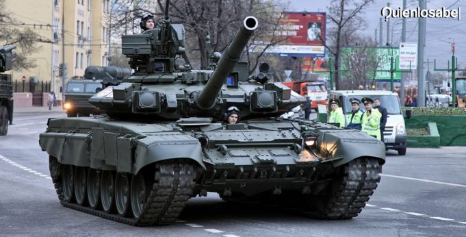 Tanque ruso T-90