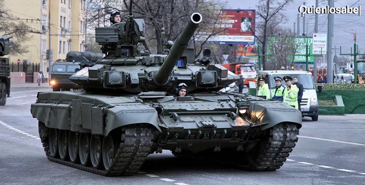ロシアの戦車 T-90 - プーチン軍の誇り。 - 知るか