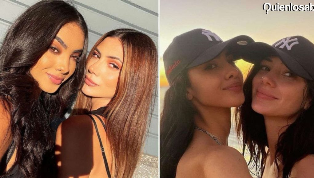 Miss Argentina y Miss Puerto Rico