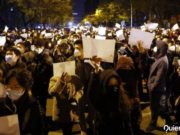 Protestas en China contra la política de “Covid Cero” de Xi Jinping. Protestas en China