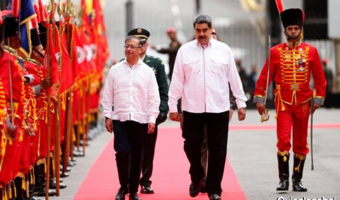 Meeting between Petro and Maduro