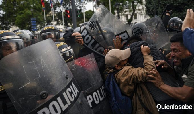 Protestas en Perú