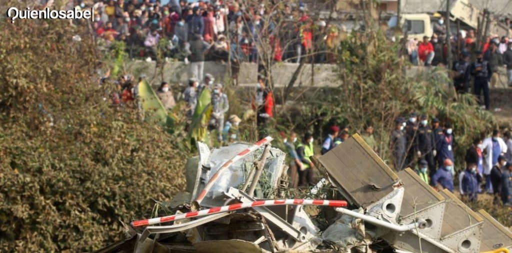 Accidente aéreo en Nepal 1