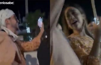 Bad Bunny arrojó el teléfono