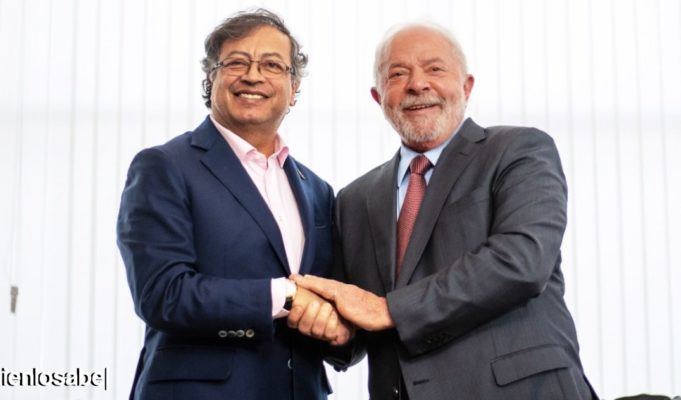 Petro y Lula da Silva