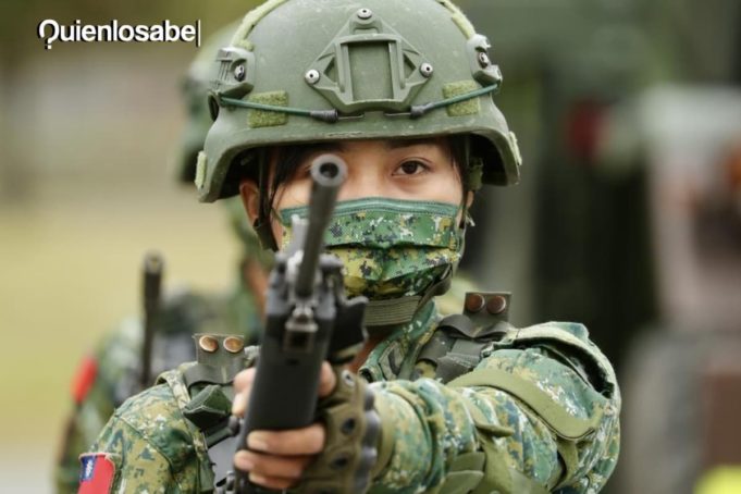 Estados Unidos entrena tropas taiwanesas